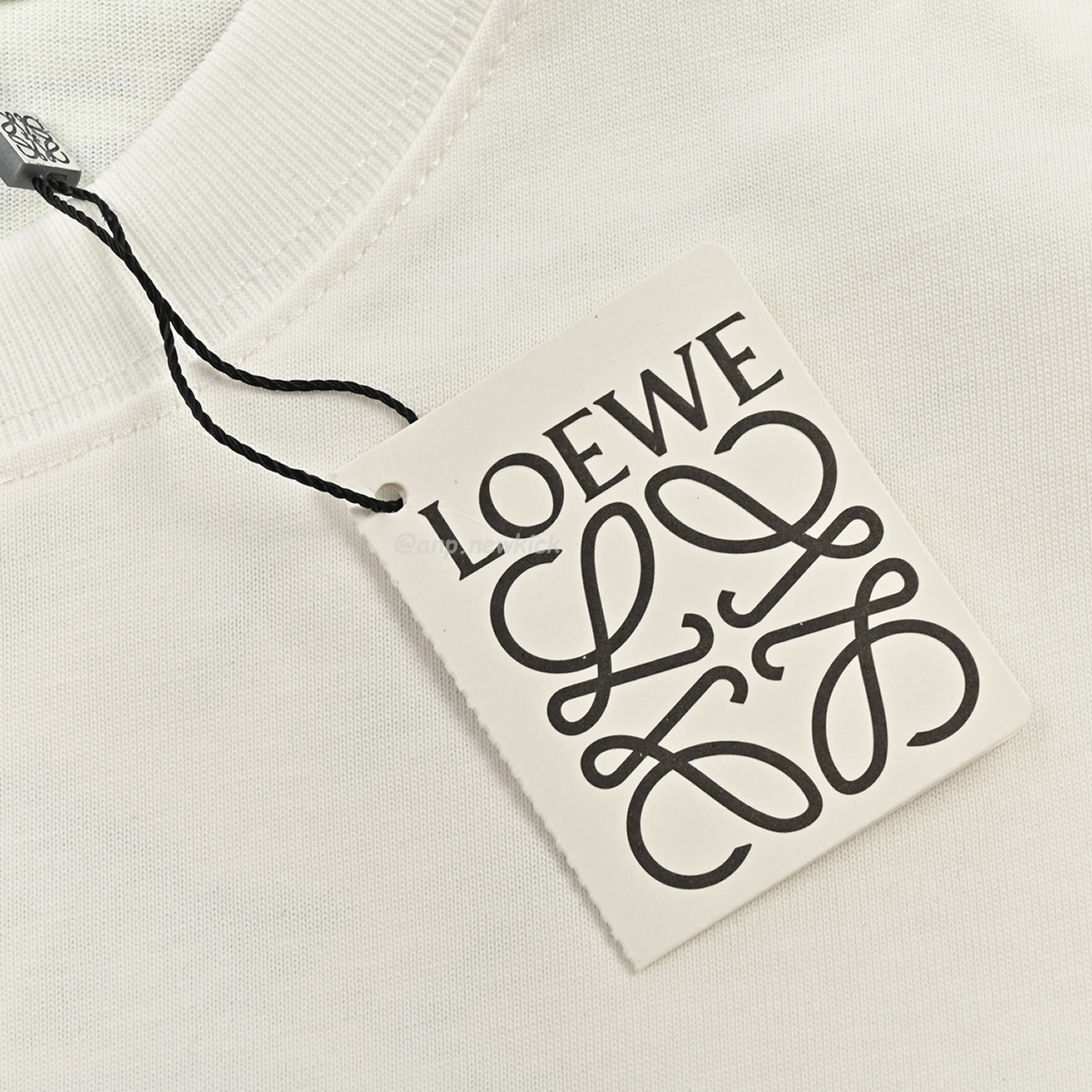 Loewe Angel Eye Printed White T Shirt (5) - newkick.cc